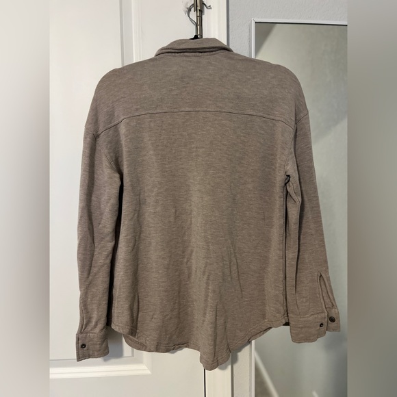 Z Supply WFH Modal Shirt Jacket in Oatmeal - Picture 9 of 9